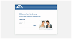 Desktop Screenshot of portal.krz-swd.de